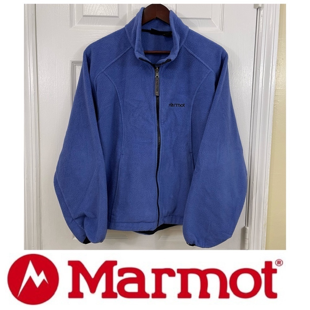 Marmot Fleece Full Zippered Jacket in Size Large